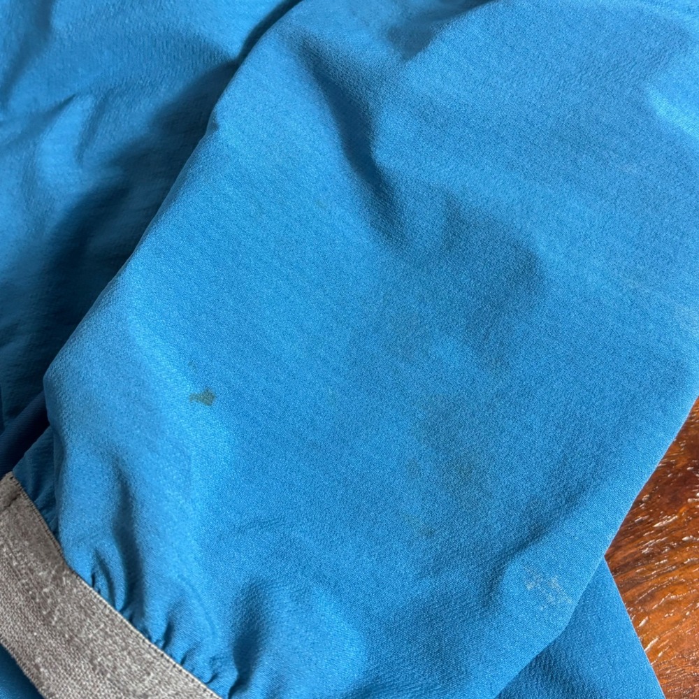Ortovox Merino Inside Men Large Blue Hybrid Technical Full Zip Jacket Hoodless - Picture 3 of 8